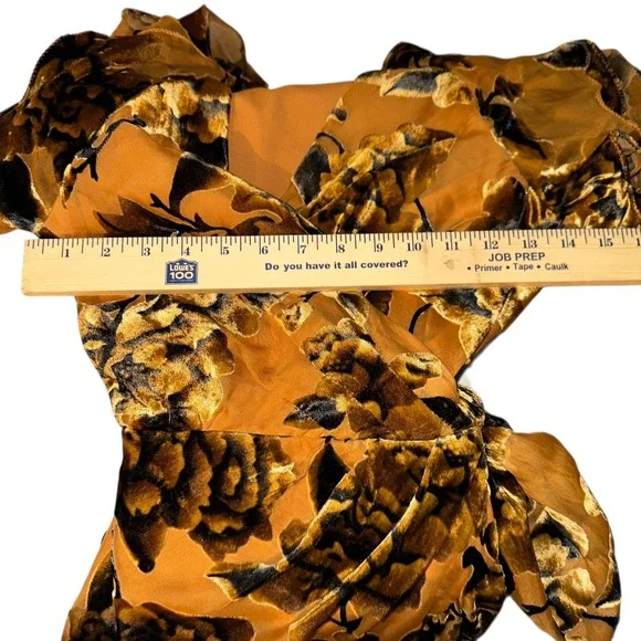 Anthropologie Hutch Zola velvet‎ maxi dress size XS - Picture 10 of 10